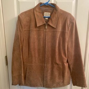 Washable suede jacket